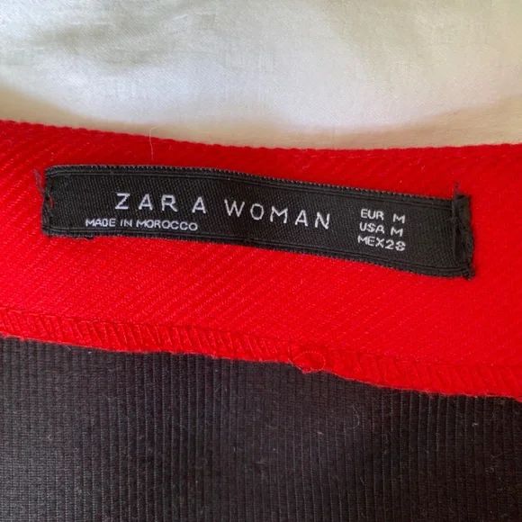 Red Mini Skirt - Picture 3 of 3